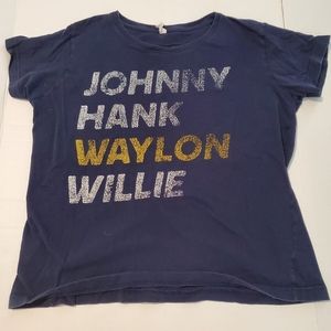 Johnny, Hank, Waylon, Willie Tee